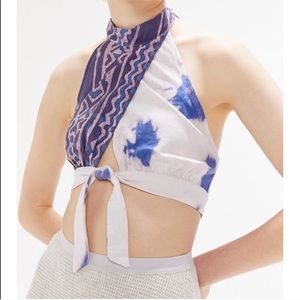 Tie-front halter Urban Outfitters